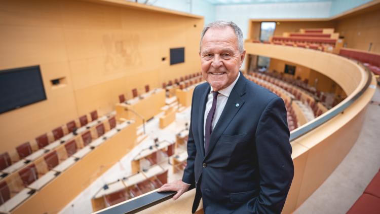 Dr. Wolfgang Heubisch tritt als FDP-Direktkandidat im Stimmkreis München-Schwabing an.